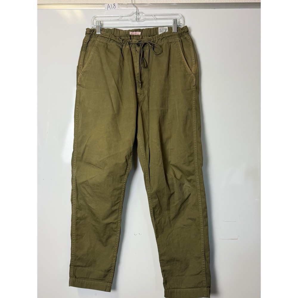 orSlow New Yorker Pants Olive Green Cotton Canvas Made in Japan Size M Men's
